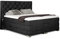 ALTDECOR Boxspringbett elektrisch verstellbar mit 2 Matratzen Bonell- und Taschenfederung + Topper (9 cm hoch), Polsterbett mit Kopfteil DIVO - 180x200 - Schwarz - Matt Velvet 99