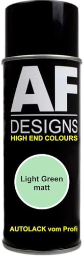 Pintura acrílica en aerosol verde claro mate pastel color DIY reciclaje