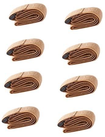 minkissy 8pièces Lot de Sangles à Bagages pour Camping Et Liage De Valises avec Boucles Adhésives Couleur Aléatoire