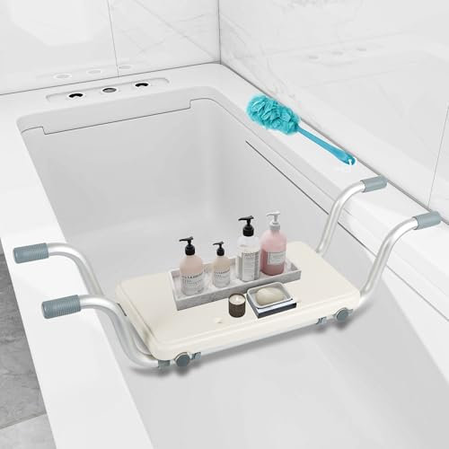 NIdreamCE Badewannensitz Senioren badewannenbrett zum Sitzen bretterwachsene für senioren sitzbadewanne Erwachsene Einstellbare Größe
