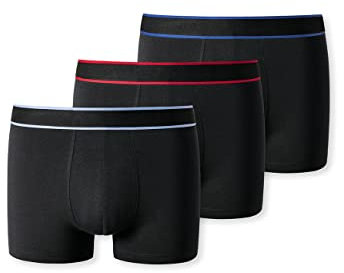 Schiesser Herren 3 PACK Boxershorts Bio Baumwolle Multipack - 95/5 Organic, sortiert 1_179066, 4