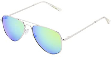 Body Glove Flow Kid's Sunglasses Aviator, Silver, 50 mm