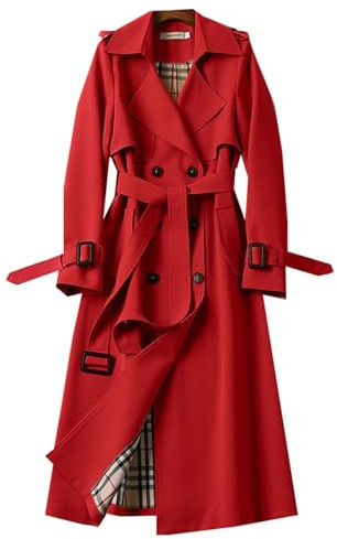 LAZIRO OtoñO E Invierno De Las Mujeres De Cuello De Polo De Color SóLido Trinchera Abrigo De Longitud Media De Moda Casual Por Encima De La Chaqueta De La Rodilla