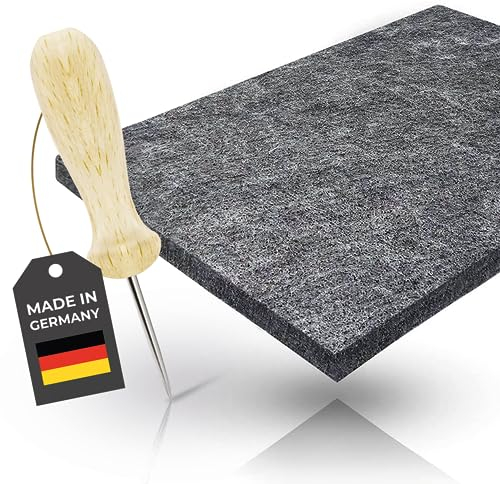 Jean-Philippe Dietz Poinçon Poinçonnage - Aiguille Piquer et tapis feutré - Pour enfant et adultes - Piquage Picotage