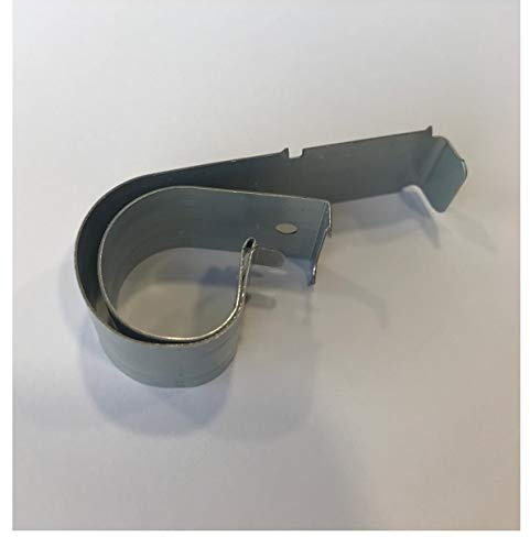 Ironico 4 Stück Universal Premium Sockelhalter für 15-22 mm Küchensockel Qualität Sockelfeder Halter Befestigung an für Sockelleiste Küche Unterschrank Blende Klammer Sockel Möbel Fußleiste