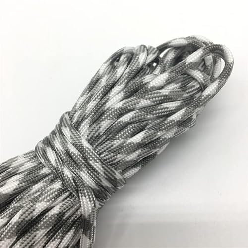 chlzekai 10 Yards Parachute Cord Lanyard Rope Mil Spec Type III 7 Strang Klettern Camping Survival Equipment Mix-Color-07