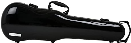 GEWA AIR 1.7 Form Shaped Violin Case black high gloss, Made in Germany, with side handle