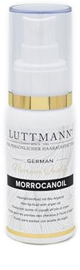 LUTTMANN® Morrocanoil Haarspitzenfluid - Hair Tip Fluid mit Bio-Arganöl 50 ml – Intensive Pflege für Echthaarperücken, Kunsthaarperücken, Extensions & Eigenhaar - Made in Germany