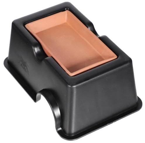 BESPORTBLE Reptilienversteck-zubehör Große Schlangenversteckhöhle Keramik-futterspender Für Leoparden