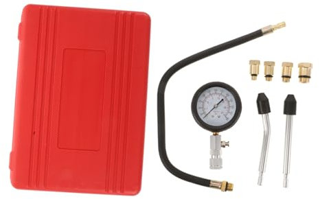 Gatuida 1satz Universelles Kompressionsmessgerät Für Und Motorräder Inklusive Adapterkit Und Tragetasche Optimal Zur Diagnose Von Motorschäden Und Zylinderüberprüfung