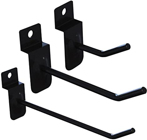 ULTECHNOVO 3pcs Supermarket Shelf Hooks Display Hooks Practical Iron for Exhibition Easy Install