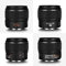 Qukaim YN42.5mm F1.7M II M4/3 Lente de cámara de enfoque fijo, 42.5 mm, apertura grande F1.7, multicapa, 8 grupos, 9 cuchillas, enfoque automático, repuesto para cámaras Pana y Olympus