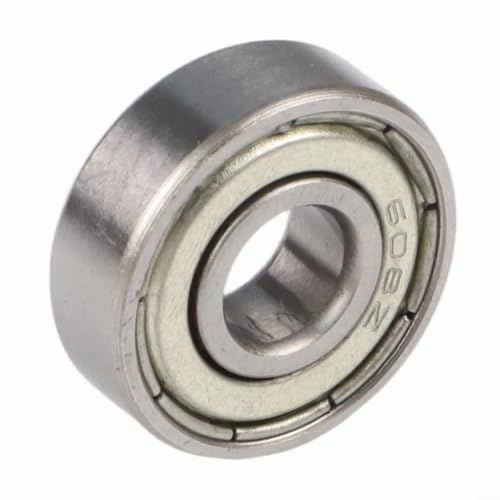 50 rodamientos de bolas 608zz de 8 x 22 x 7 mm para patines en línea para rodamientos de patineta y scooter con baja fricción