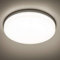 Yafido LED Deckenlampe 30cm Rund, 48W 4320LM 4000K Neutralweiß, Ultra Slim Flach Deckenlicht für Badezimmer, Wohnzimmer, Küche, Nicht-dimmbar, Einfach Montierbar