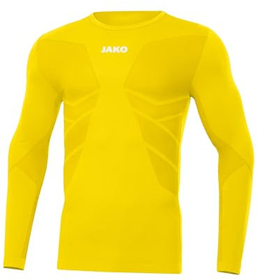 JAKO Herren Longsleeve Comfort 2.0, Citro, XL
