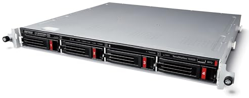 BUFFALO TeraStation 3420RN 4-Bay SMB 8TB (4x2TB) Rackmount NAS w/Hard Drives Included Network Attached Storage