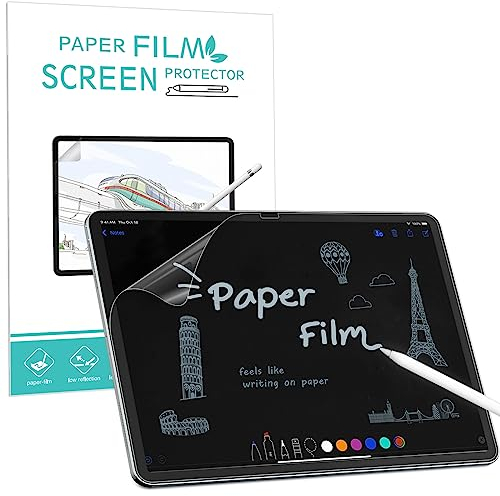 PYS Papier Schutzfolie für iPad A16 2025/ iPad 10. Generation 2022 Matt PET Folie zum Zeichnen Schreiben Notizen Anti-Fingerabdrücke Blendfrei Fühlt sich an wie auf Papier