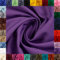 Swafing Heide Baumwollstoff Uni Coupon (lila, 1m) - 36
