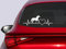 KLEBEKÖNIG Pferd Herzschlag Auto Aufkleber Car Sticker Autoaufkleber Pferde Reiten Herz Liebe