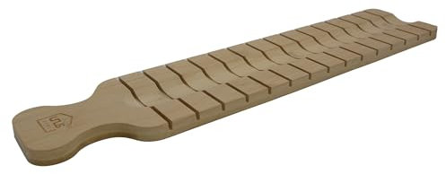 UNUS Planche à découper et planche de service en bambou pour baguette de pain