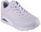 Skechers Damen Uno Stand On Air Sneakers, Lavendel, 39 EU