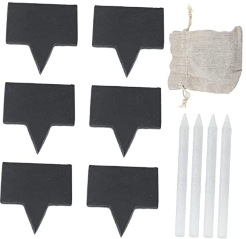 Zerodeko Cheese Labels Set Square Inserts for Cheese Boards Reusable Dessert Toppers Pencils for Parties and Celebrations