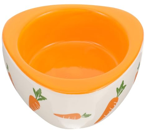 JOINPAYA Gamelle Céramique Capacité Adaptée pour Hamster et Petits Animaux Bol Alimentaire Résistant Facile à Nettoyer pour Usage Domestique
