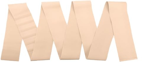 Riven Faja Reductora, Vendaje para la Cintura, cinturón de Soporte Lumbar Ajustable y cómodo para Adelgazar y Hacer Ejercicio (Beige, Talla única).