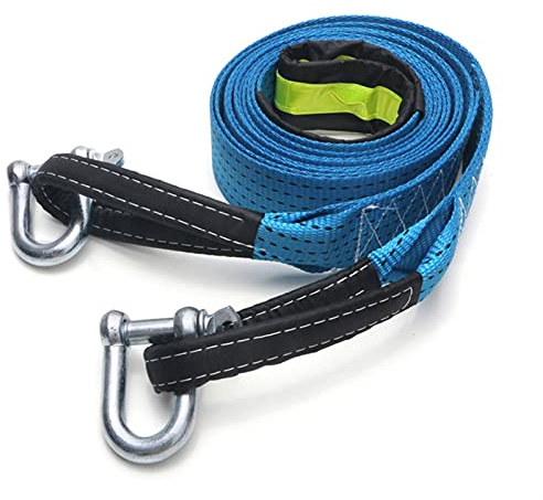 BomDog Abschleppseil, Abschleppgurt-Gurtseil, Abschleppgurt 8 Tonnen Auto-Abschleppseil Strape-Kabel/3M/One Size