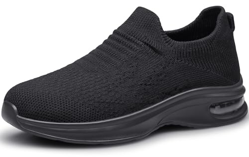 SURFING TREE Kids Sock Shoes Boys Girls Trainers Athletic Sneakers Tennis Walking School Shoes Black Big Kid Size 3