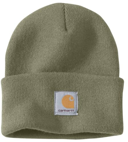 Carhartt A18 Rippstrickmütze, Unisex Dusty Olive OS