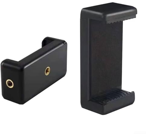 Abrazadera tipo selfie E para transmisión en vivo compatible con varios trípodes y soportes