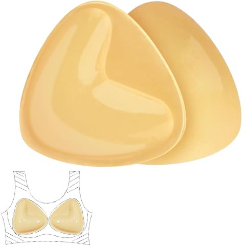 Soutien Gorge Adhesif Invisible,Coque Adhésive Réutilisable sans Bretelles,Soutien Gorge Dos Nu Silicone sans Bretelle,Push Pads Inserts pour de Bain et Bikini