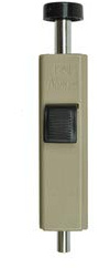 Andersen Auxiliary Foot Bolt Lock for Frenchwood Gliding Door - Gold Dust