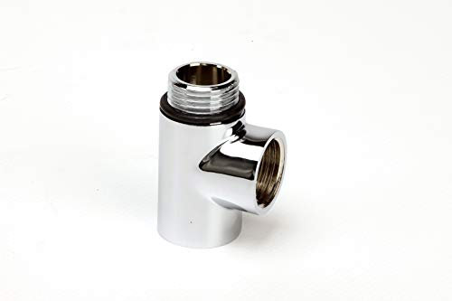 Greenedhouse Dual Fual T piece Heating Element connector Electric & Central Heating 1/2