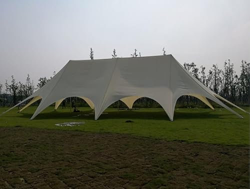 Commercial Wedding Event Beach Stage Patio Party Triple Star Stretch Tent (Size: 54x30x16ft.)