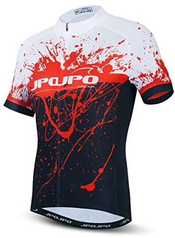 Cykeltröja för män MTB Jersey Road Bike Sommarskjortor Kortärmad Cykelkläder, 1cu5017, XL