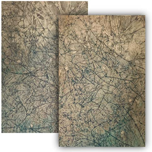 Gesar 2 Fogli 100 x 70 cm Carta Roccia per Presepe - Altissima Qualità di Carta Presepe Roccia o Terra - Modellabile - Sfondo Presepi Montagna Roccia - Prodotto in Italia