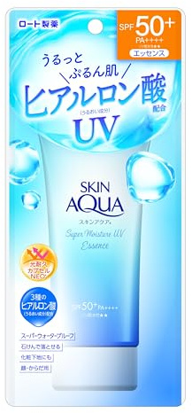 Skin Aqua Super Moisture Essence, crème solaire, SPF50+, PA+++, 80 g