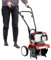 Motoculteur 52 cc Motobineuse 2 temps Motoculteur Fraise à gazon 1600 W avec roues pour creuser et desserrer le sol – Motoculteur à essence | Lame de hachoir Ø 220 mm | 6500-7000 tr/min