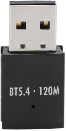 USB Bluetooth-adapter för PC, Bluetooth 5.4-dongelmottagare, Plug & Play, 2.4GHz Trådlös Sändardongel för 8.1 11