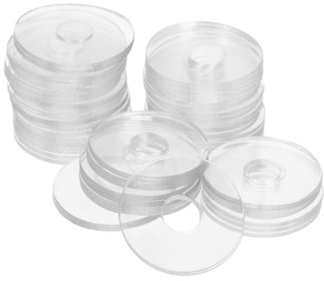 TIDTALEO 50piezas Junta Transparente De Vinilo Para Manijas De Ducha Arandelas Pequeñas De Fijación Multiusos Reemplazo De Juntas Planas Para Artículos Del Hogar