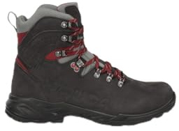 CHIRUCA BOTAS SEQUOIA 09 GORE-TEX,PARA HOMBRE, TREKKING,SENDERISMO,MONTAÑA,CAMINAR,ANDAR,CAZA, COLOR GRIS,ROJO (Gris, 47, Sistema tallas calzado EU, Adulto, Números, mediano, 47)