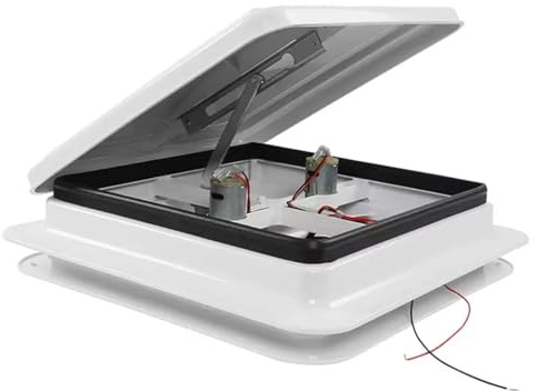 Ventilatore da tetto per camper, 12 V, impermeabile, per una ventilazione ottimale del camper