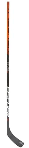 Fischer RC ONE IS2 Composite ABS Hockey Stick - Senior | 85 Flex, P88 Curve, 60 Length (Right), Black / Red