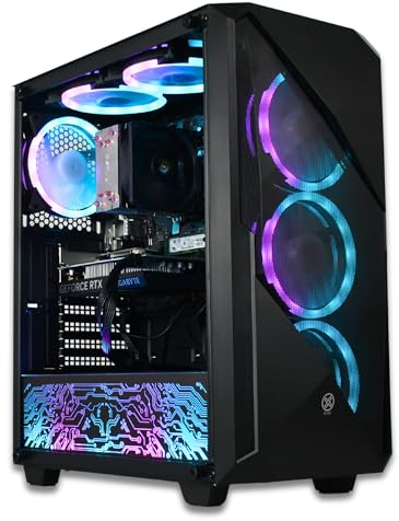 XUM Legend Prebuilt Gaming PC i5-13400F RTX 5060 32GB RAM 512GB SSD | Intel i5-13400F, RTX 5060 8GB, 16GB DDR4 RAM, 1TB NVMe SSD, 700W PSU, aRGB, WiFi 5, Windows 11