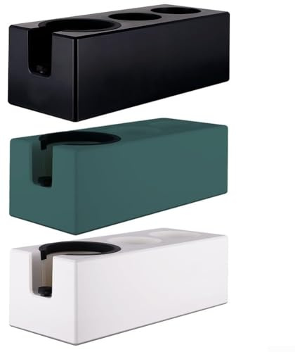Manomissione caffè con elegante design minimalista, adatto per portafilter da 51 mm, 53 mm, 58 mm, perfetto per gli appassionati di caffè (nero 51/53 mm)