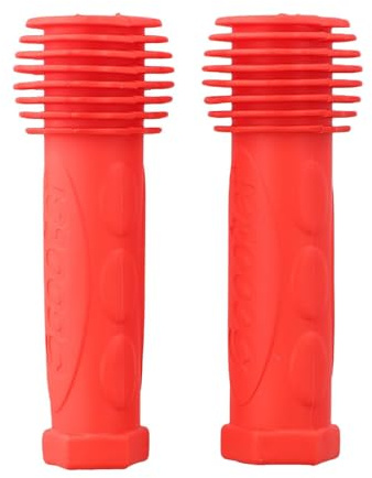 Empuñaduras para manillar de bicicleta infantil de 11 cm de largo, goma suave antideslizante para 22 mm de diámetro, agarre cómodo texturizado para niños, scooter, bicicleta, fácil instalación sin
