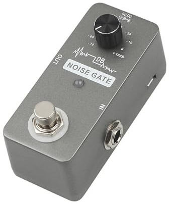 LIbgiubhy Tragbares Gitarren Akustikprozessor Multieffektpedal mit fortschrittlicher Dekodierungstechnologie und intuitiver Steuerung des Gitarreneffektpedals