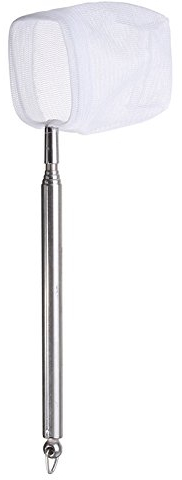 3D Aquarium Kescher Netz Teleskoparm für Fische Garnelen (Platz)